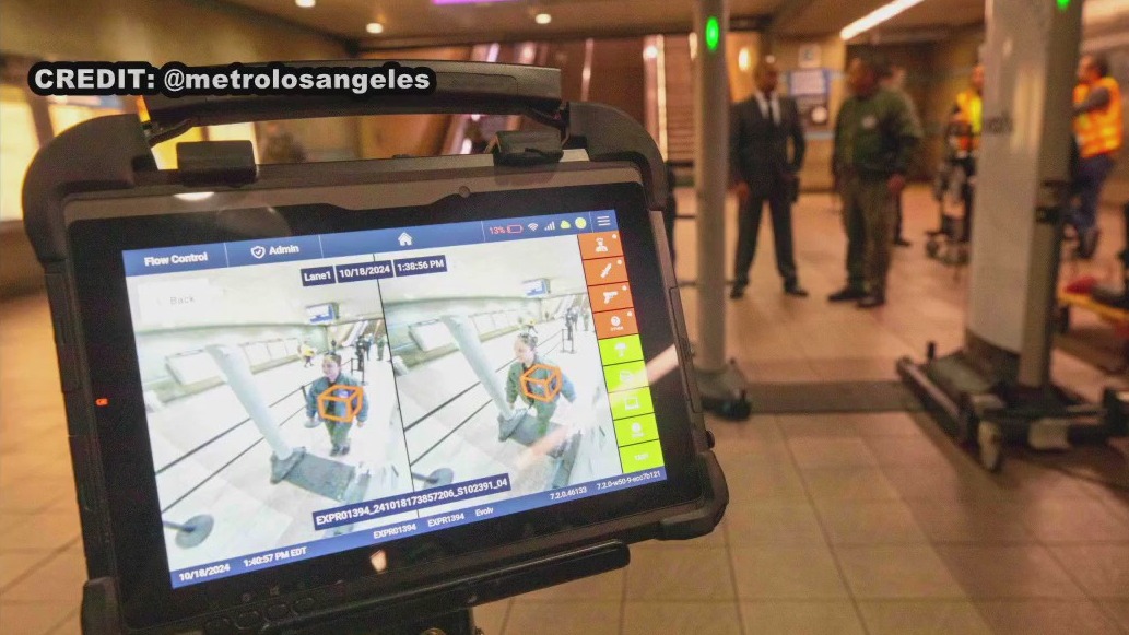 Metro to unveil new weapons screening technology