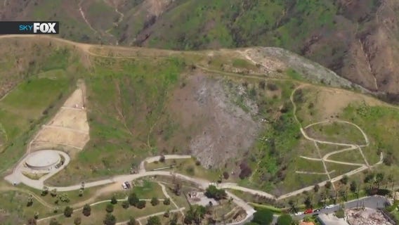 Pacific Palisades controlled fire test underway