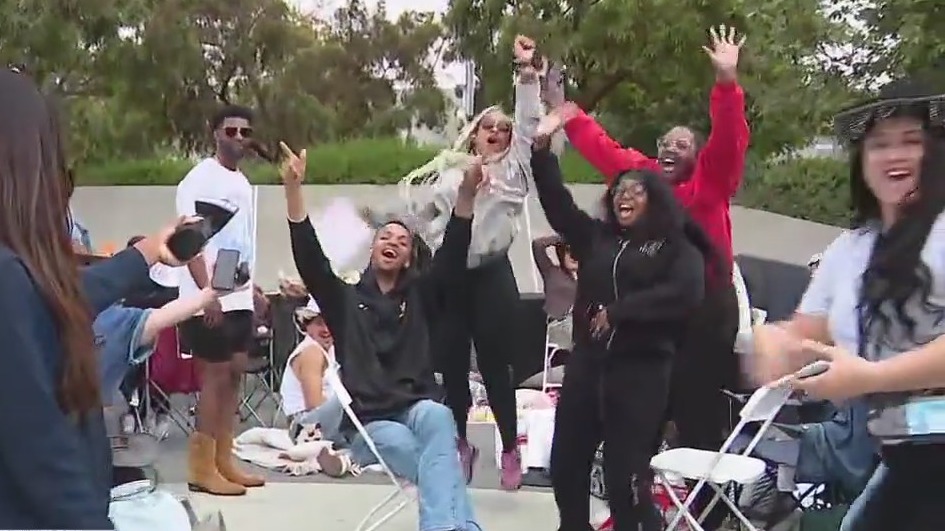 Beyonce fans begin lining up at SoFi Stadium