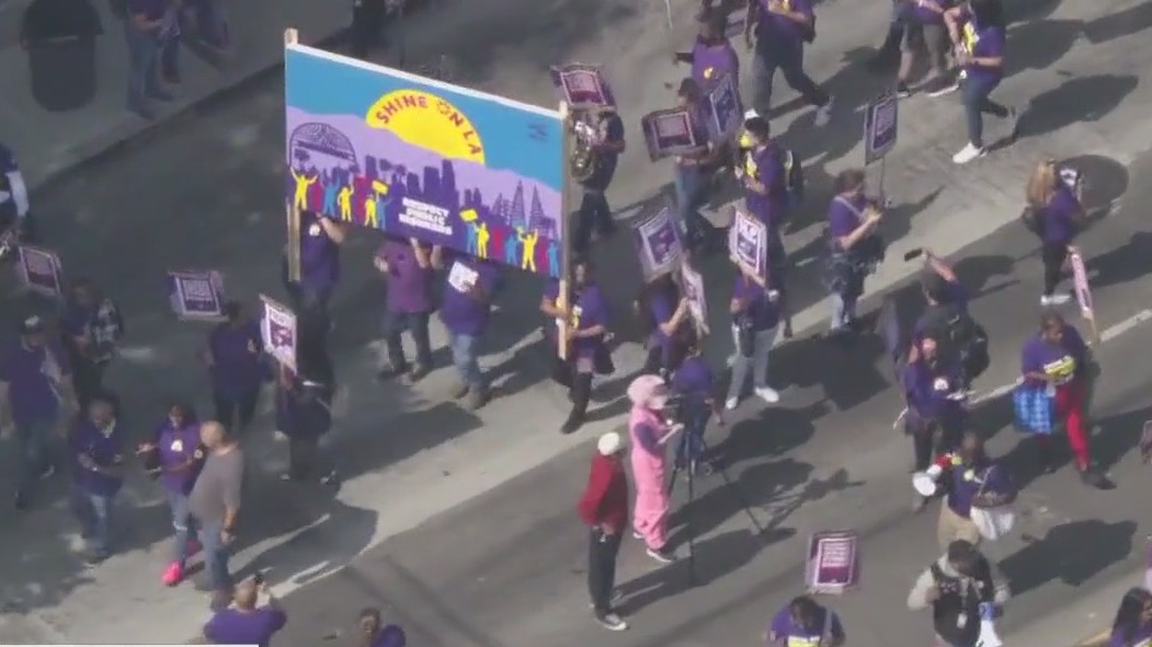 Thousands of LA County workers to go on strike
