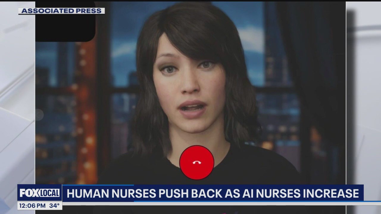 Human nurses push back as AI nurses increase