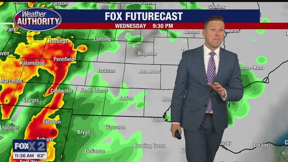 Some severe weather possible late tonight