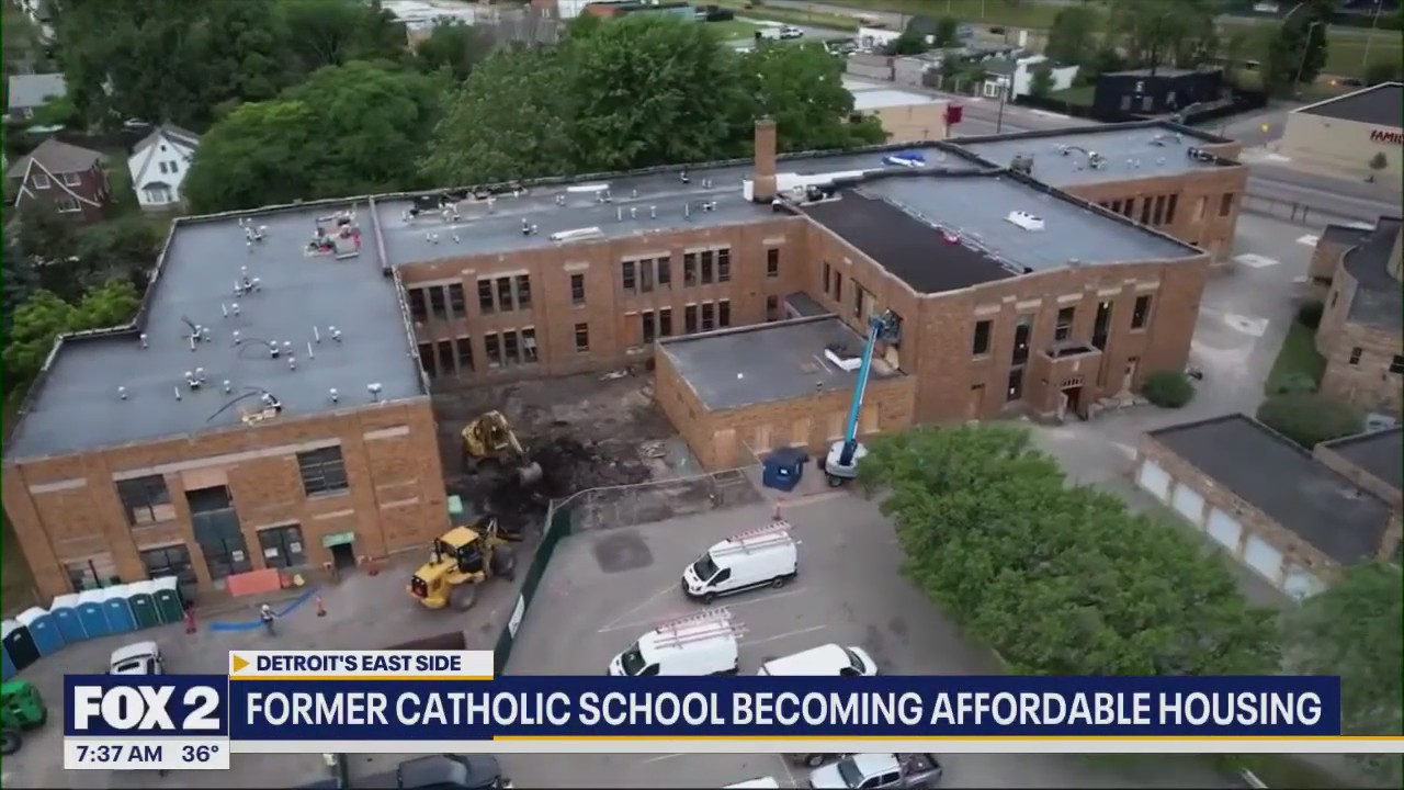 Former Catholic school becoming affordable housing