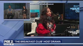 Jess Hilarious and Lauren LaRosa's workplace drama unfolds on The Breakfast Club