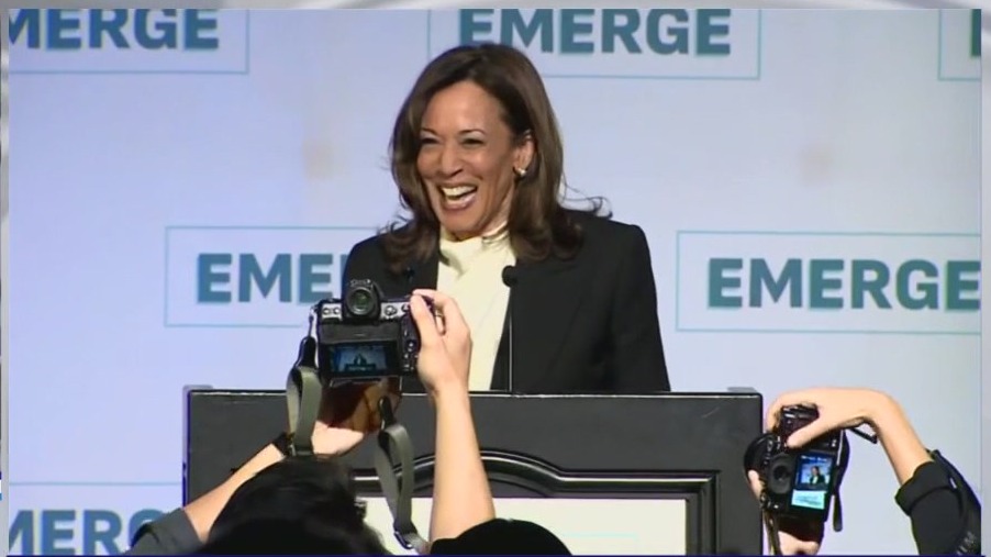 Harris blasts Trump?s policies in first major speech since election