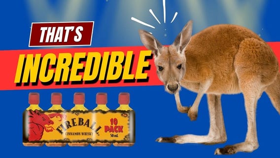 That?s Incredible: Kangaroos, Fireball & In-Flight Chaos
