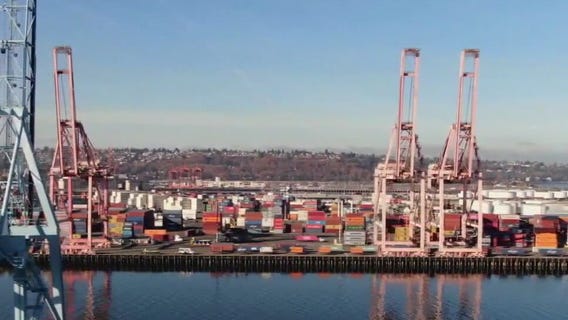 Shipments to LA ports are decreasing