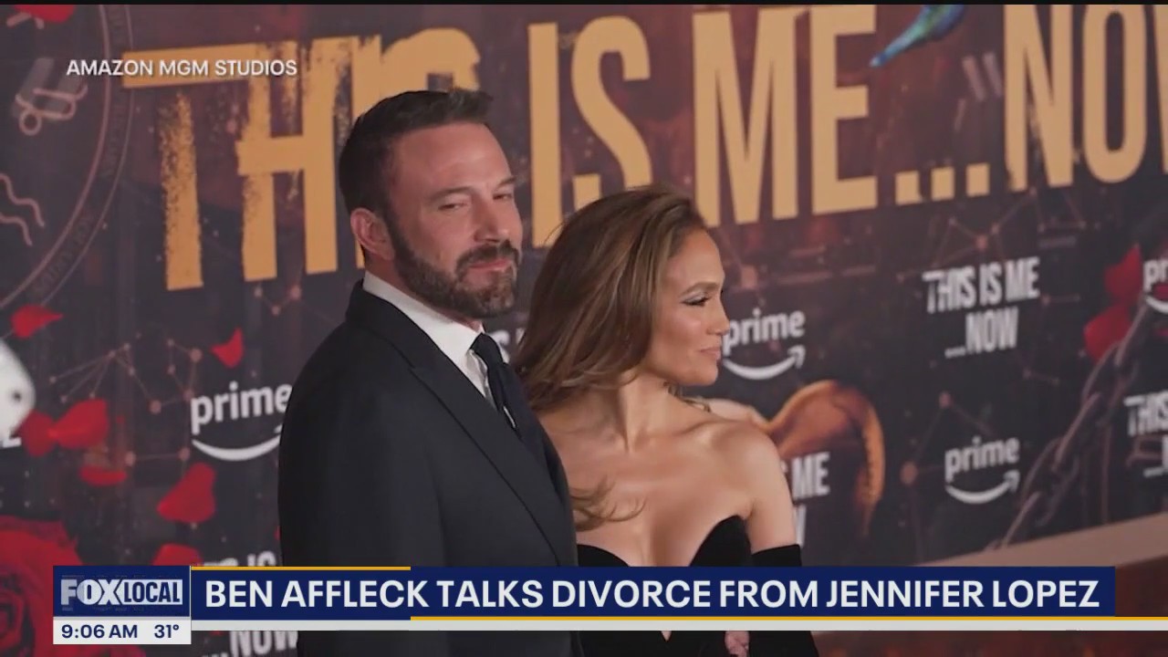 Ben Affleck opens up about divorce from Jennifer Lopez