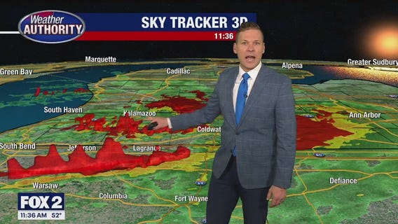 Rain affecting us through the afternoon on Friday