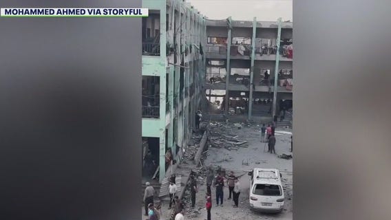 Israel launches attack on Gaza school