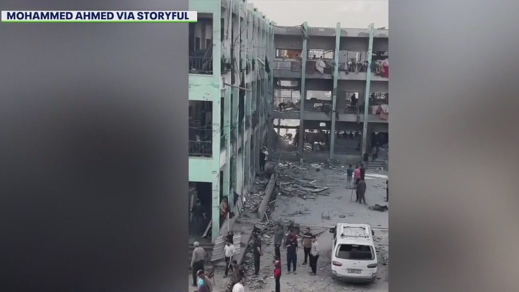 Israel launches attack on Gaza school