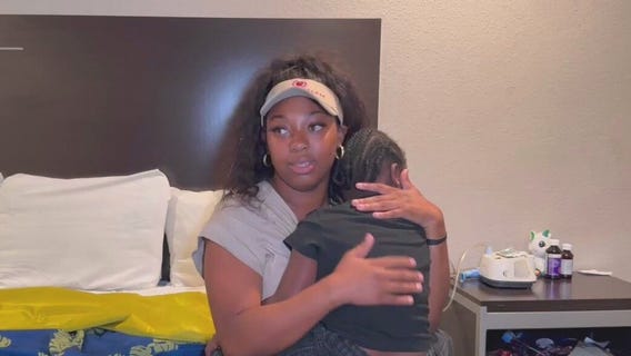 Mom, her 2 kids living in car after LA wildfire