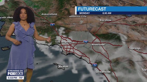 Weather forecast for Sunday, May 11