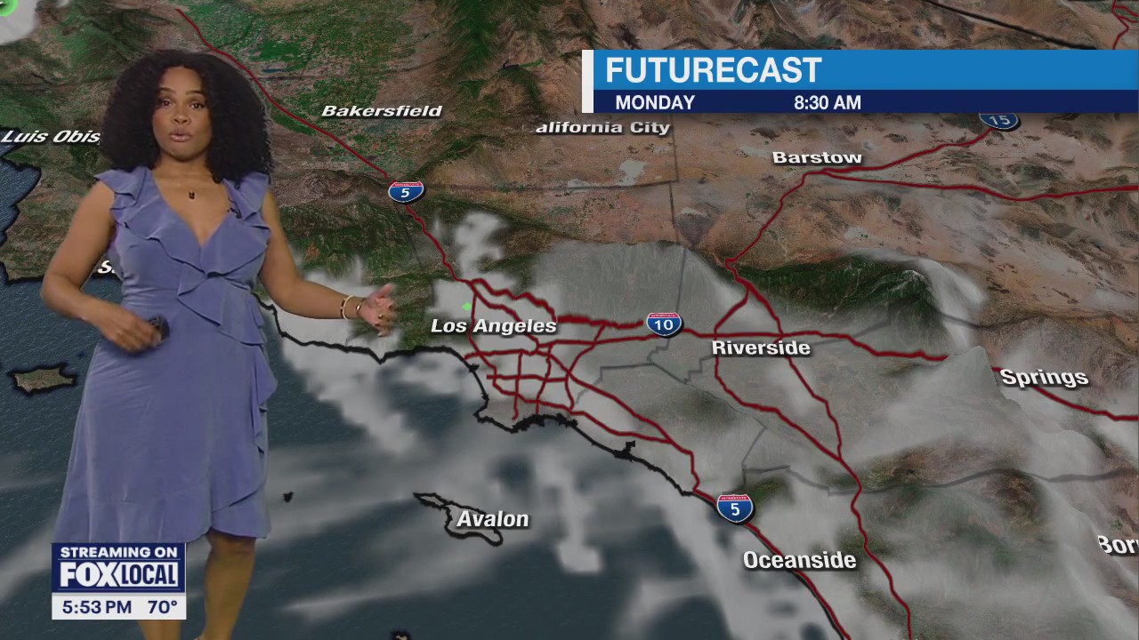 Weather forecast for Sunday, May 11