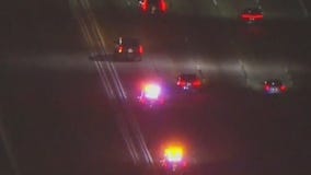 Police chase DUI suspect on LA freeway