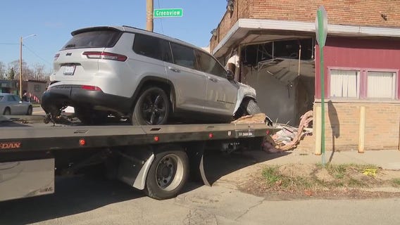 Detroit House of Praise hit by SUV who crashed through brick wall
