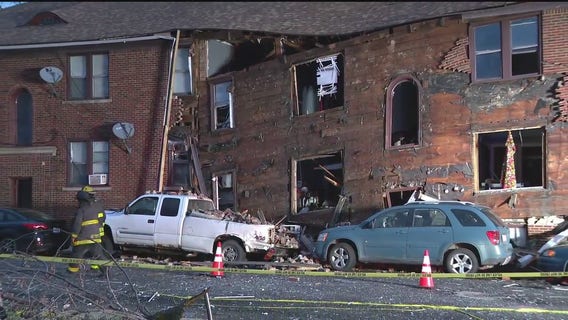 Detroit apartment explosion cause unknown