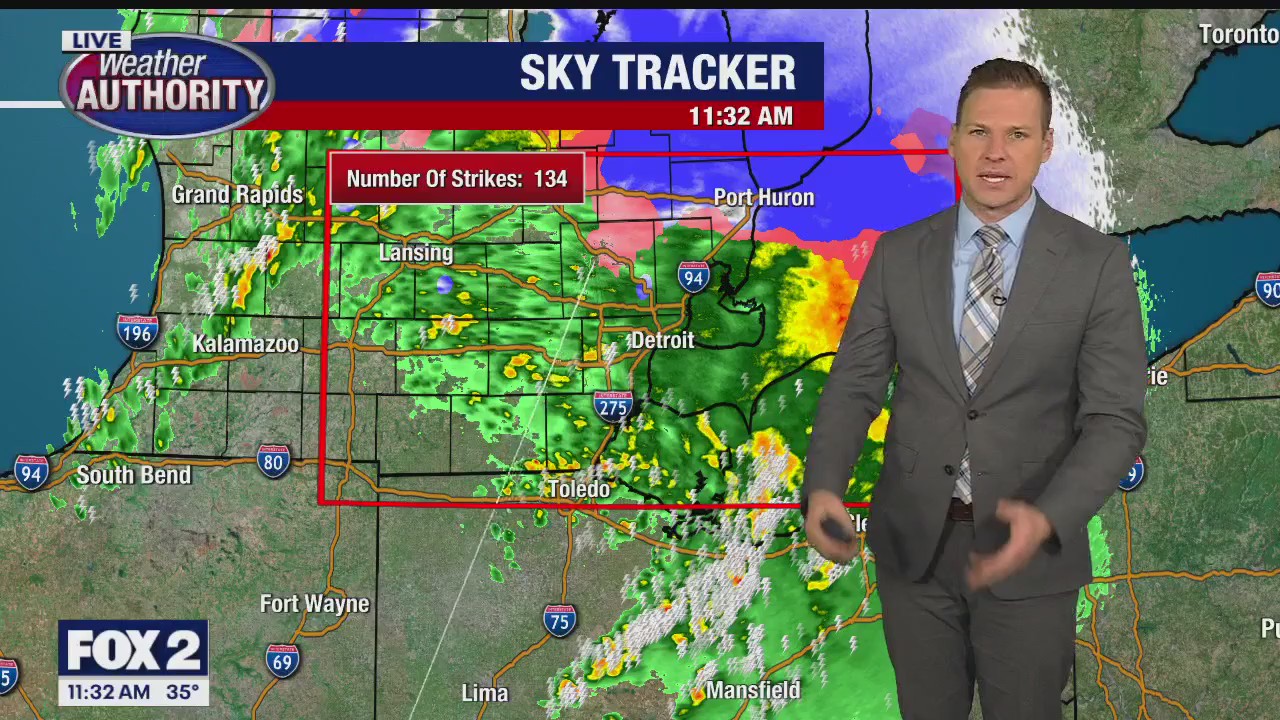 A wet, cold start to Wednesday