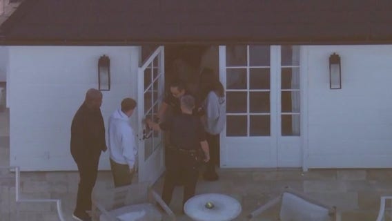 Westwood home burglary: 1 arrested after security guard opens fire