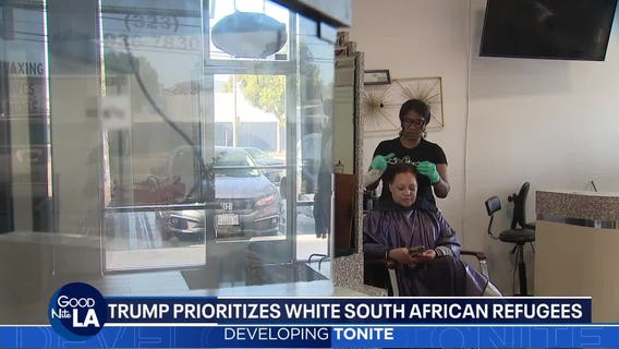 Trump prioritizes white South African refugees