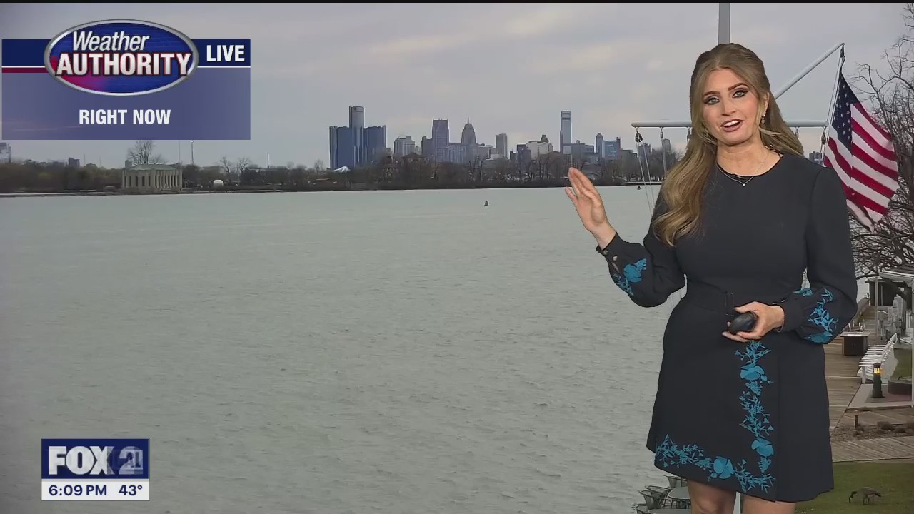 Chilly start to the week with a wintry mix Monday