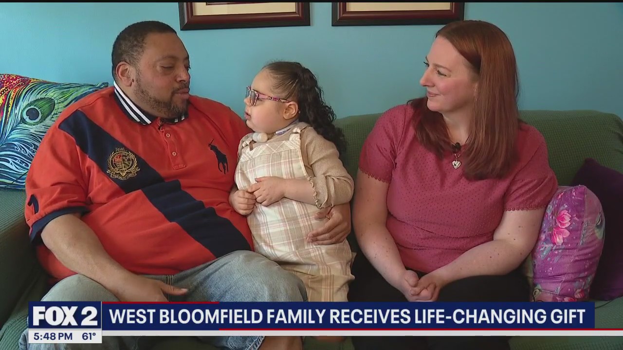 West Bloomfield family receives life-changing gift