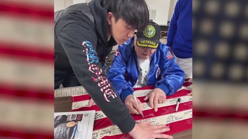 Local teen honors Korean War vets