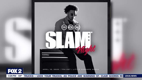 Detroit Pistons hosts "SLAM Night" in honor of Cade Cunningham