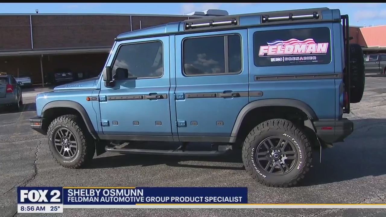 INEOS Grenadier rolls into metro Detroit