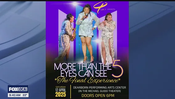 Comedienne Crystal P. presents "More Than The Eyes Can See'