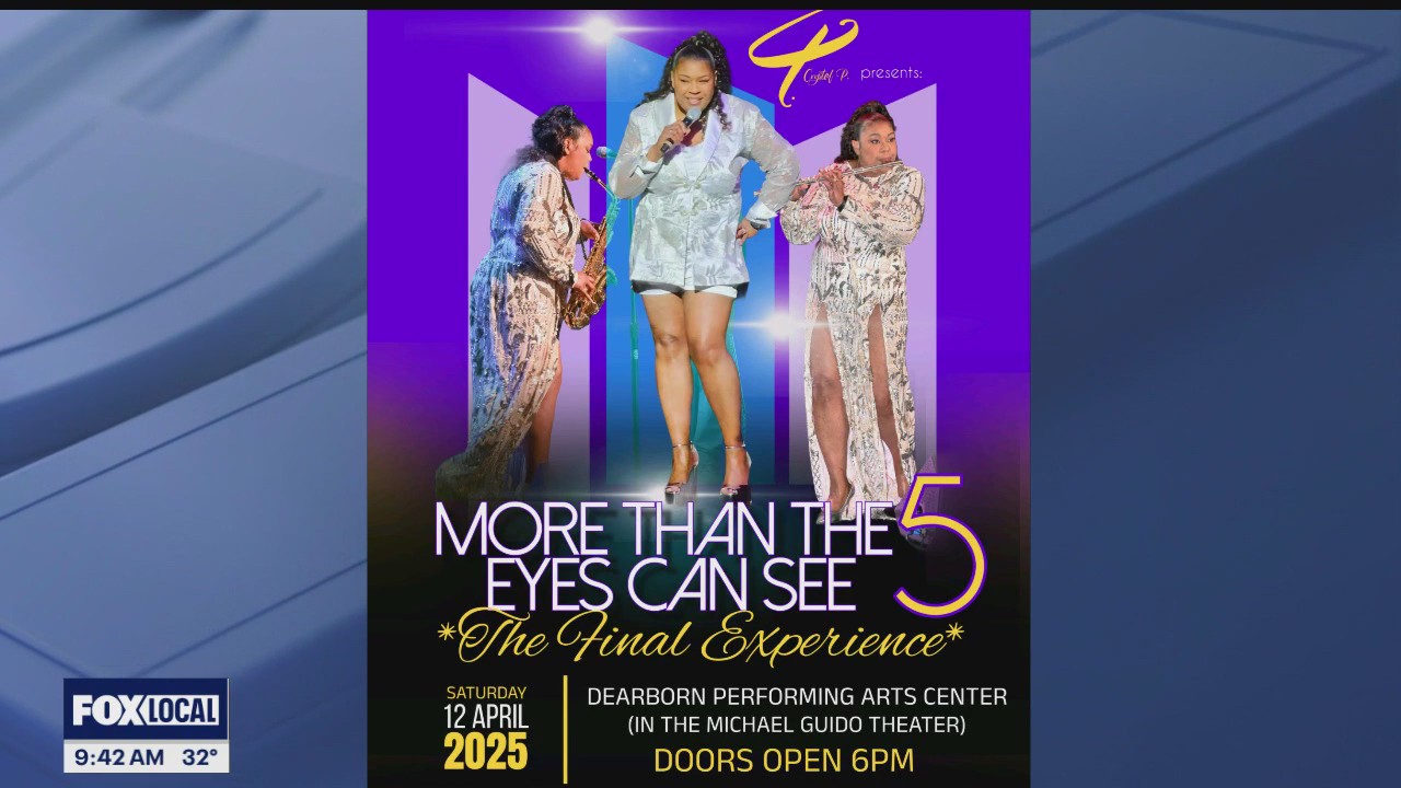 Comedienne Crystal P. presents "More Than The Eyes Can See'