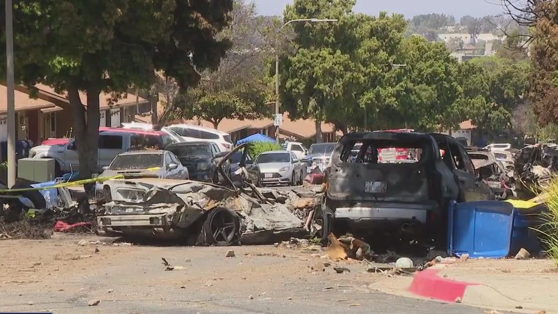 San Diego plane crash caught on surveillance video | FOX 11 Los Angeles
