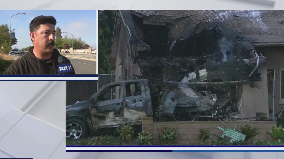 Witness describes San Diego plane crash