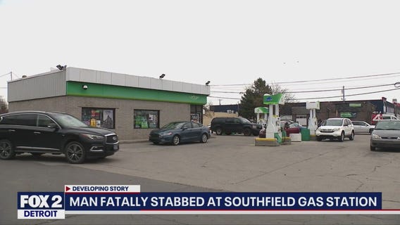Man fatally stabbed near BP gas station in Southfield