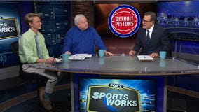 SportsWorks - 4-13-25 -- Dan talking Pistons, Tigers, Western Michigan, Red Wings & Masters with Wojo & Burchie