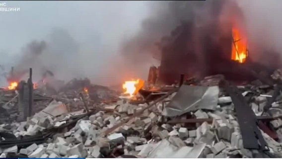 Russia launches airstrike on Kyiv Day, Trump delays EU tariffs