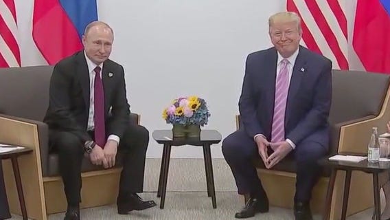 Trump says Putin's 'gone CRAZY' after new Ukraine attacks