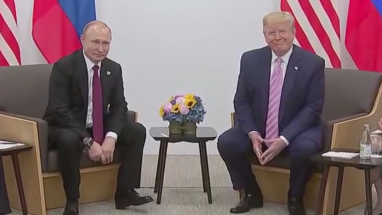 Trump says Putin's 'gone CRAZY' after new Ukraine attacks