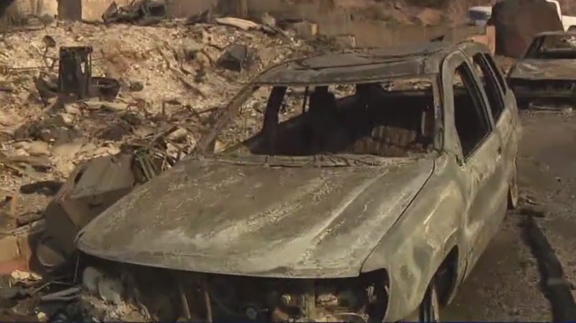 Wildfire victims' relief checks getting returned