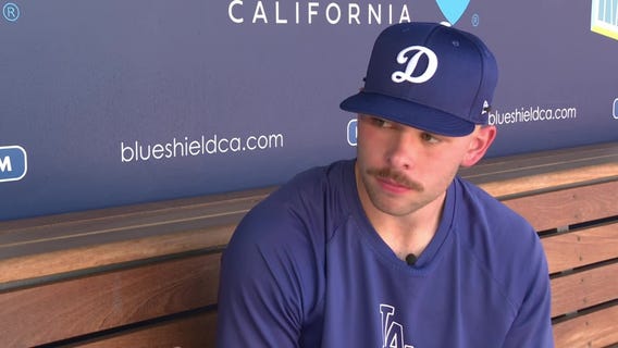 Dalton Rushing on Dodger debut, playing in LA