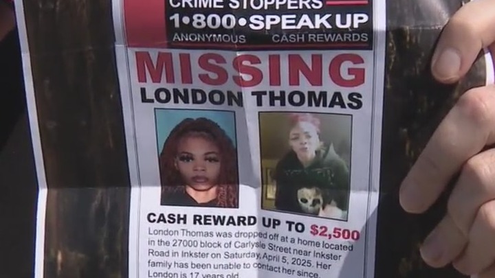 Search continues for missing teenager from Inkster