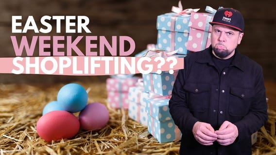 Easter Weekend Shopping Mishap