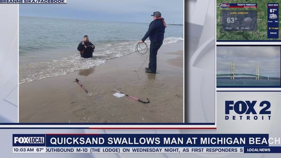 Michigan man stuck in quicksand, Menendez Brothers new trial, prom fashions and more