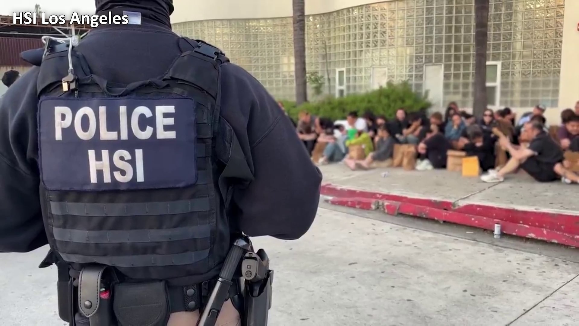 ICE raid at alleged underground nightclub in LA