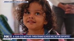 Sick 4-year-old girl can stay for medical care