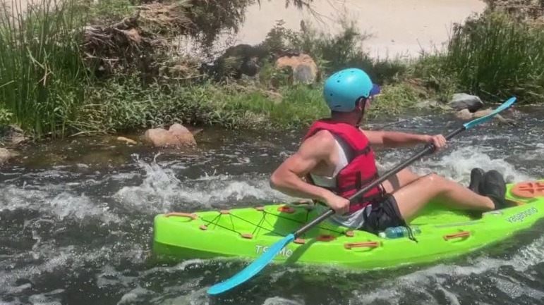 Kayaking the LA River