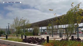 LAX/Metro Transit Center Station opens