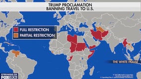 Trump announces travel ban on 12 countries