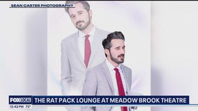 Actors from the Rat Pack Lounge discuss show at Meadow Brook
