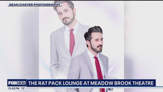 Actors from the Rat Pack Lounge discuss show at Meadow Brook